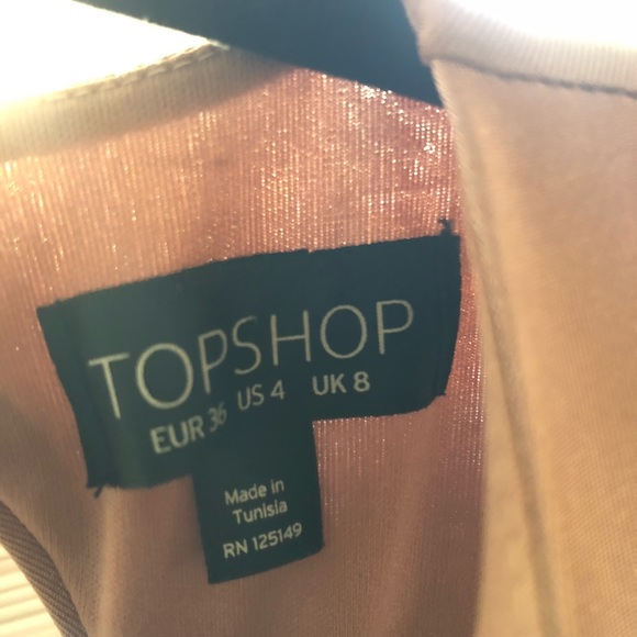 TOPSHOP Slinky Dress Midi Dress - Picture 5 of 7